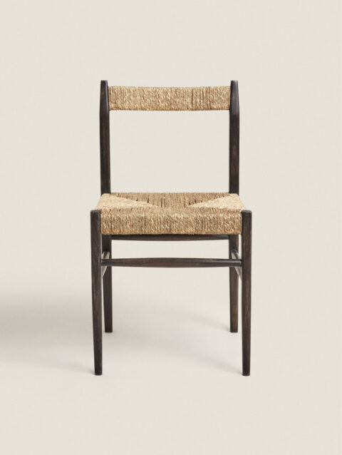 OAK AND SEAGRASS CHAIR