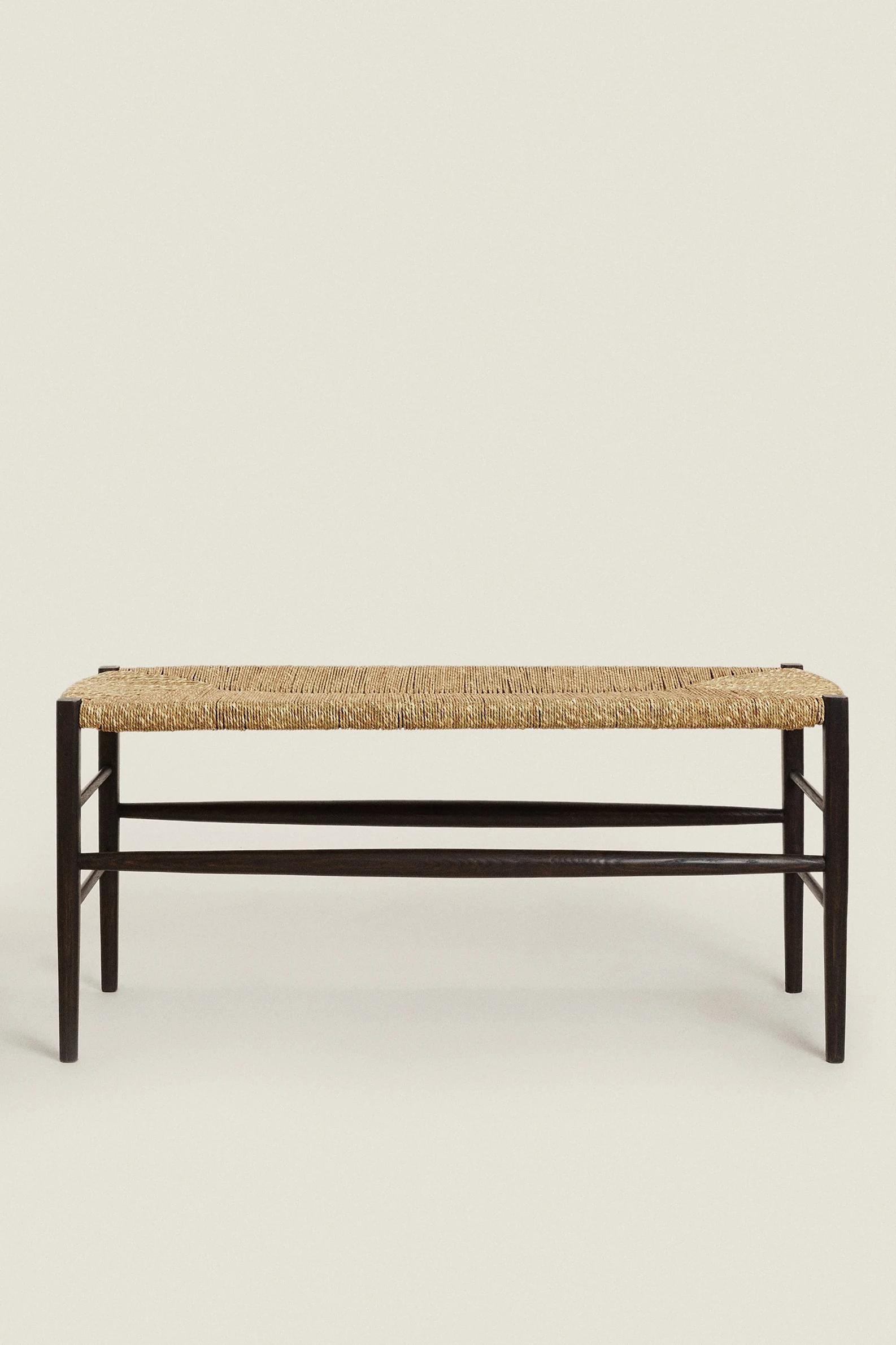 OAK AND SEAGRASS BENCH - Image 3