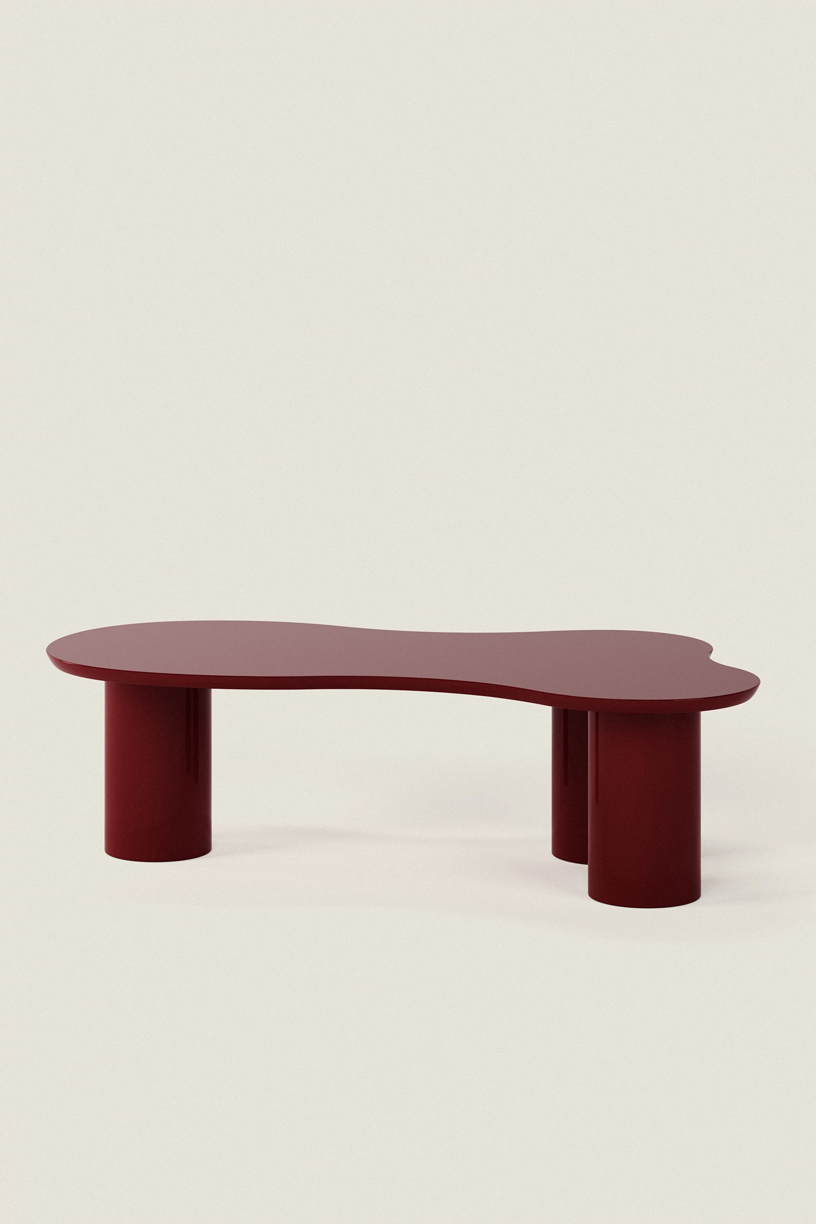 BURGUNDY COFFEE TABLE - Image 2