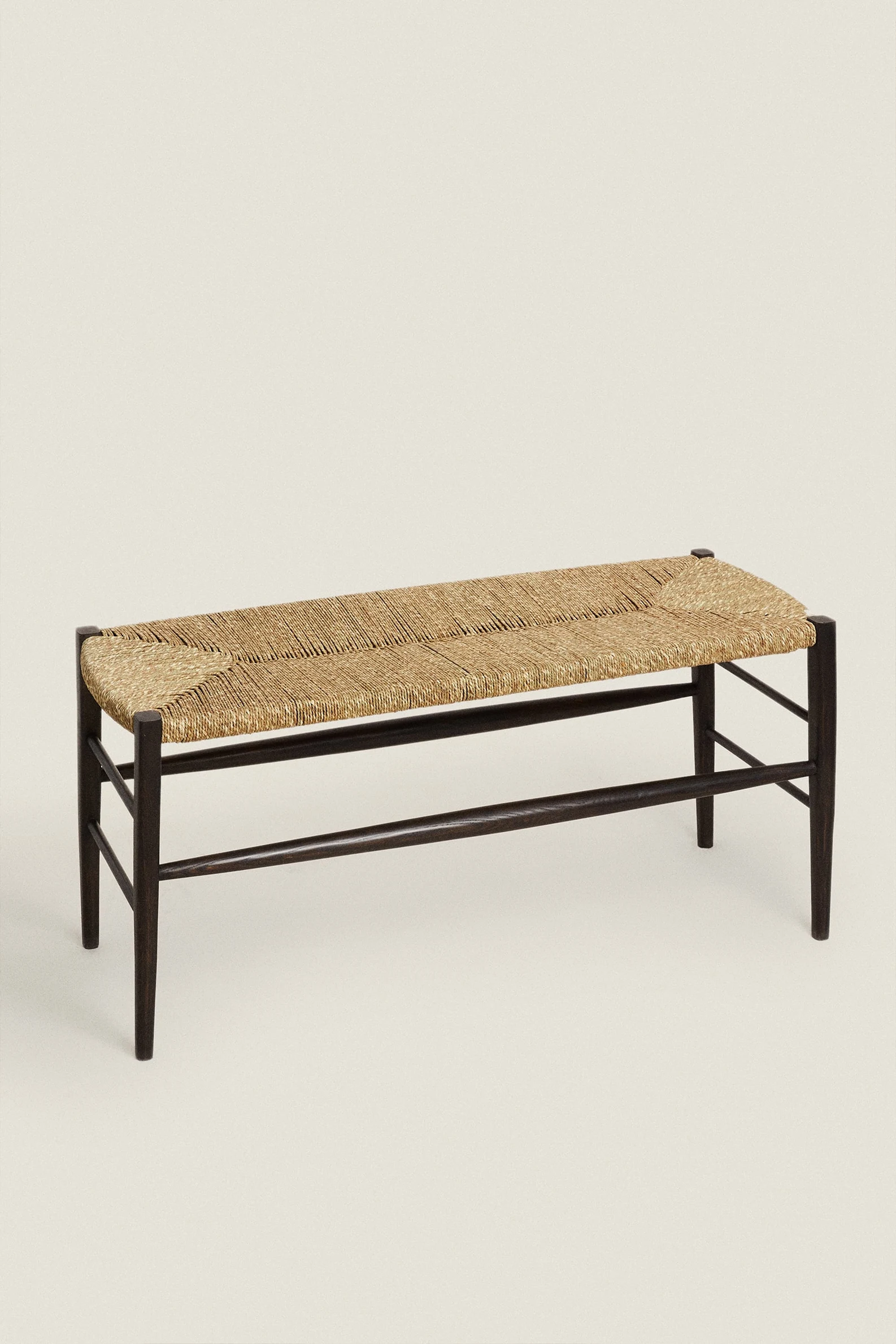 OAK AND SEAGRASS BENCH - Image 4