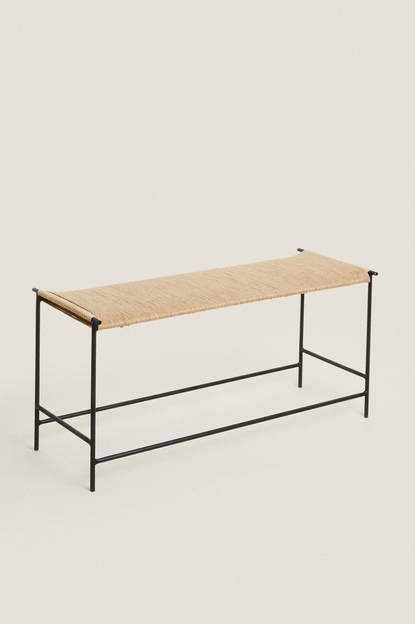 JUTE METAL BENCH - Image 2