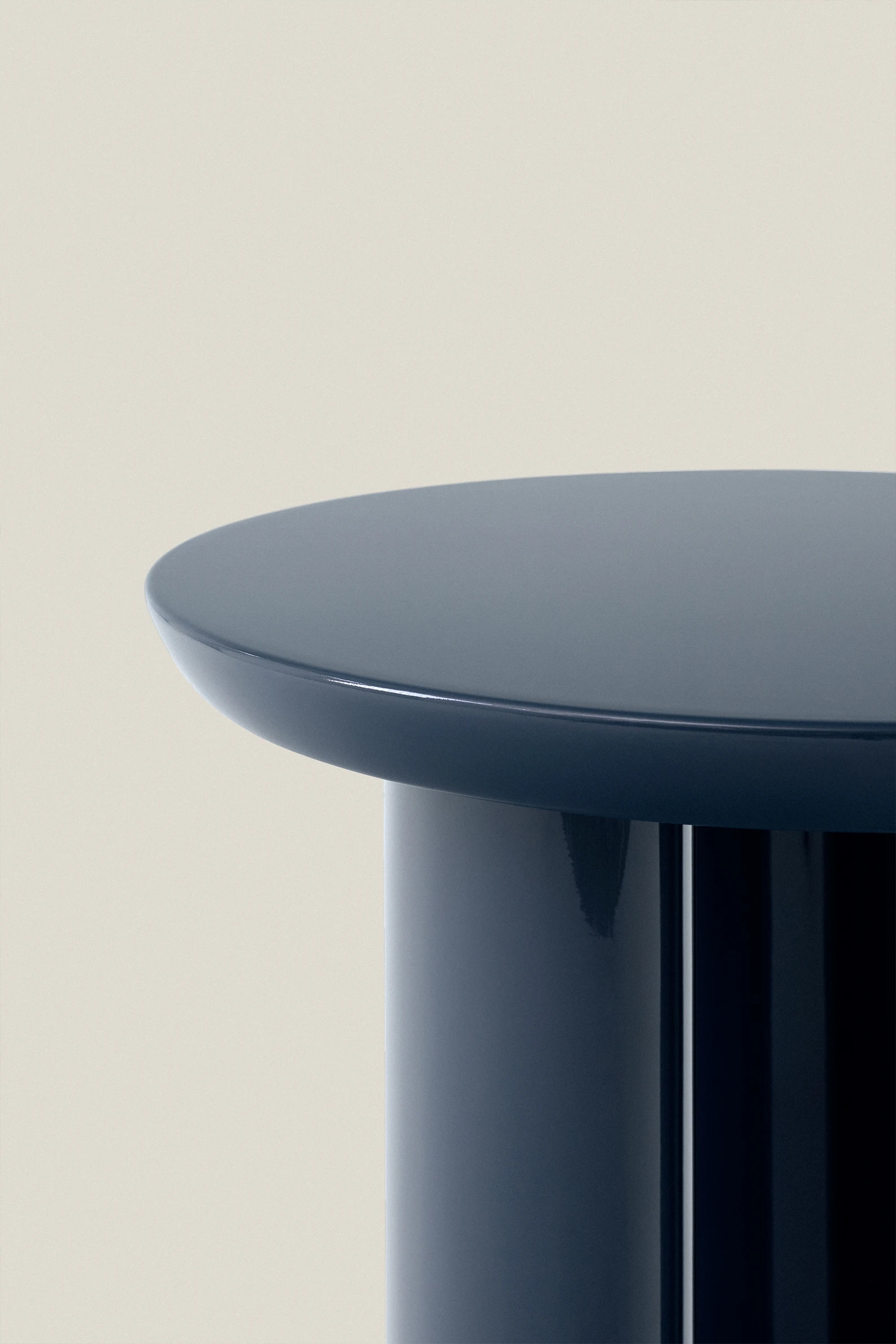 STEEL BLUE TUNG SIDE TABLE - Image 3