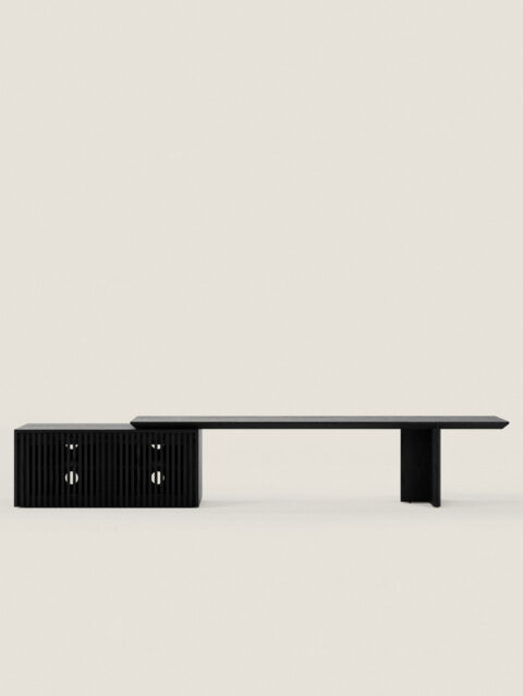 WOOD EXTENDABLE 02 TV UNIT