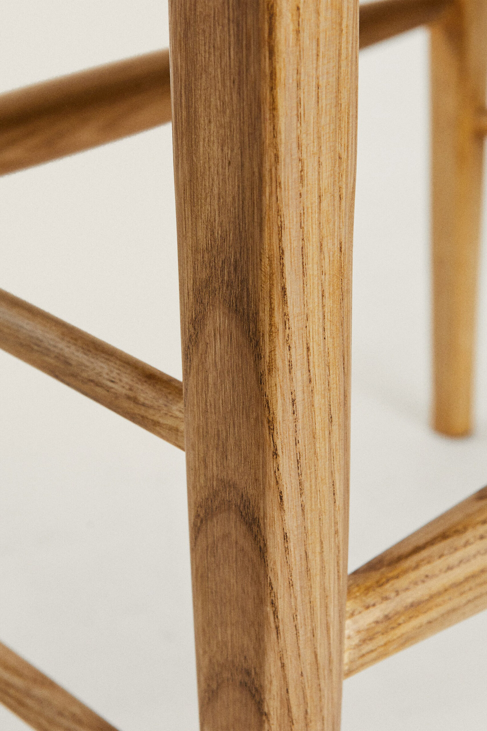 OAK AND SEAGRASS SMALL BENCH - Image 7