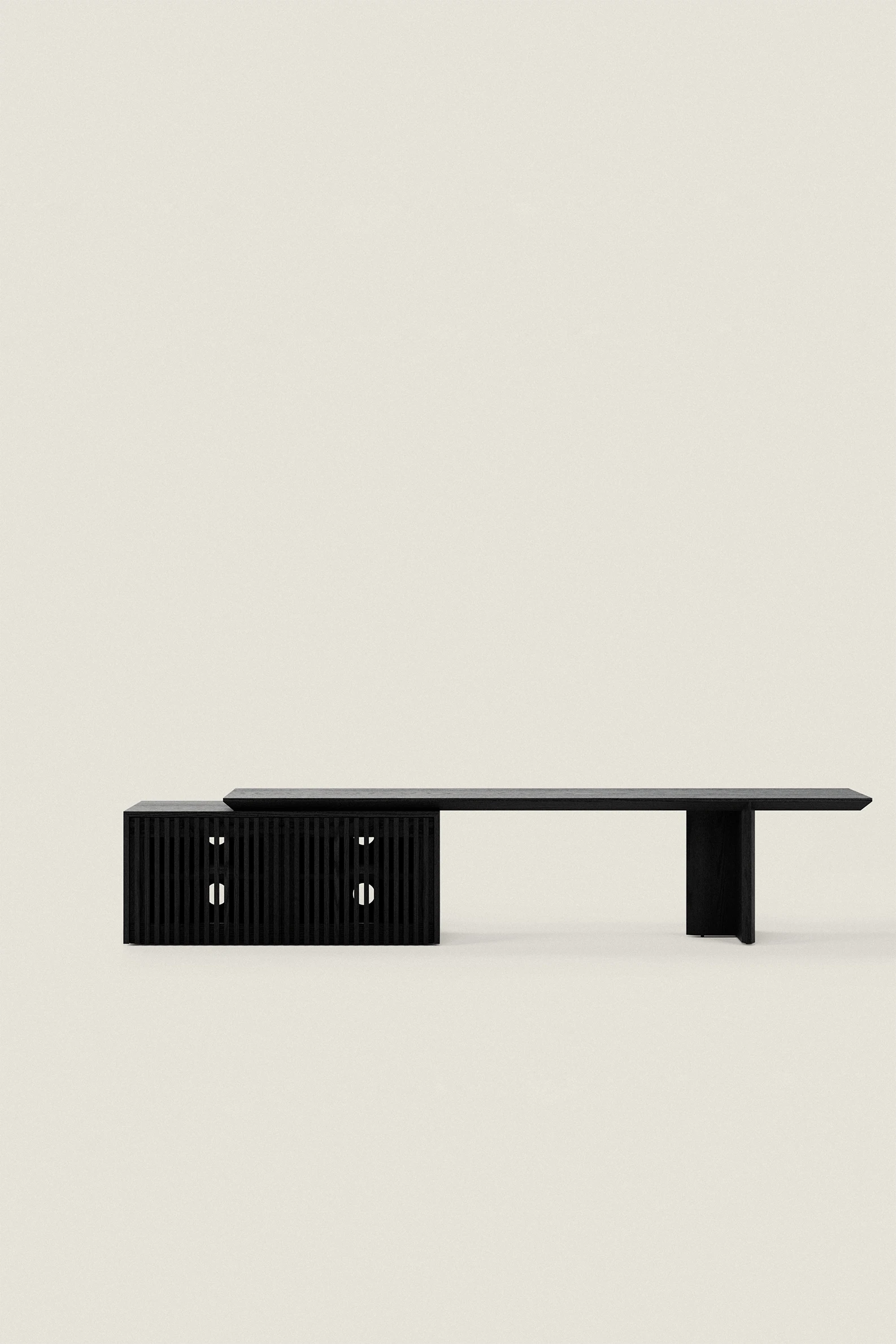 WOOD EXTENDABLE 02 TV UNIT - Image 2