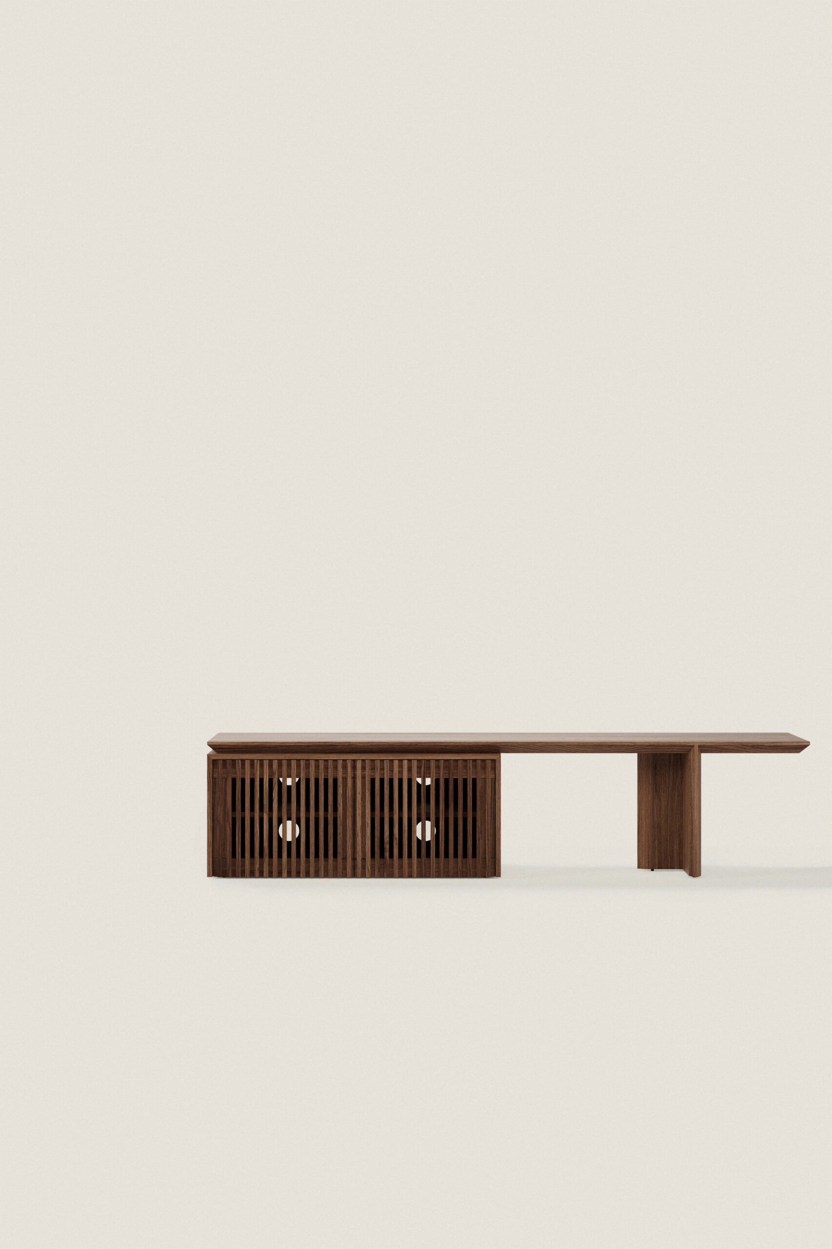 WOOD EXTENDABLE 01 TV UNIT - Image 6