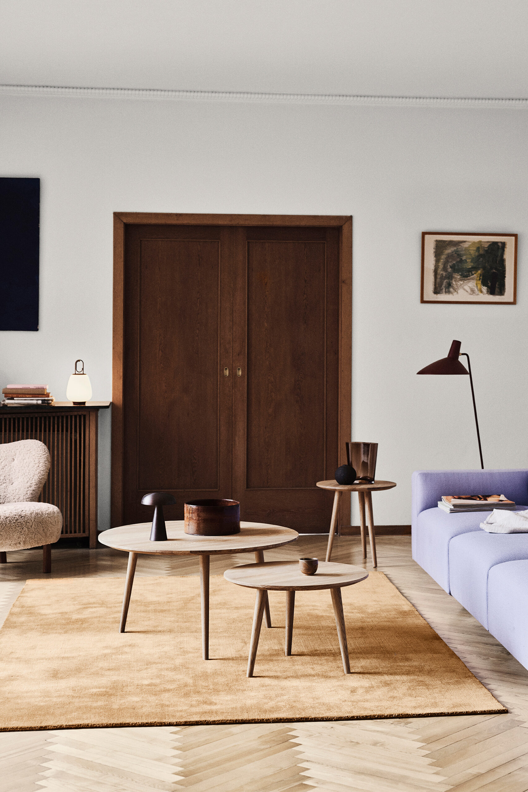 OILED OAK COFFEE TABLE