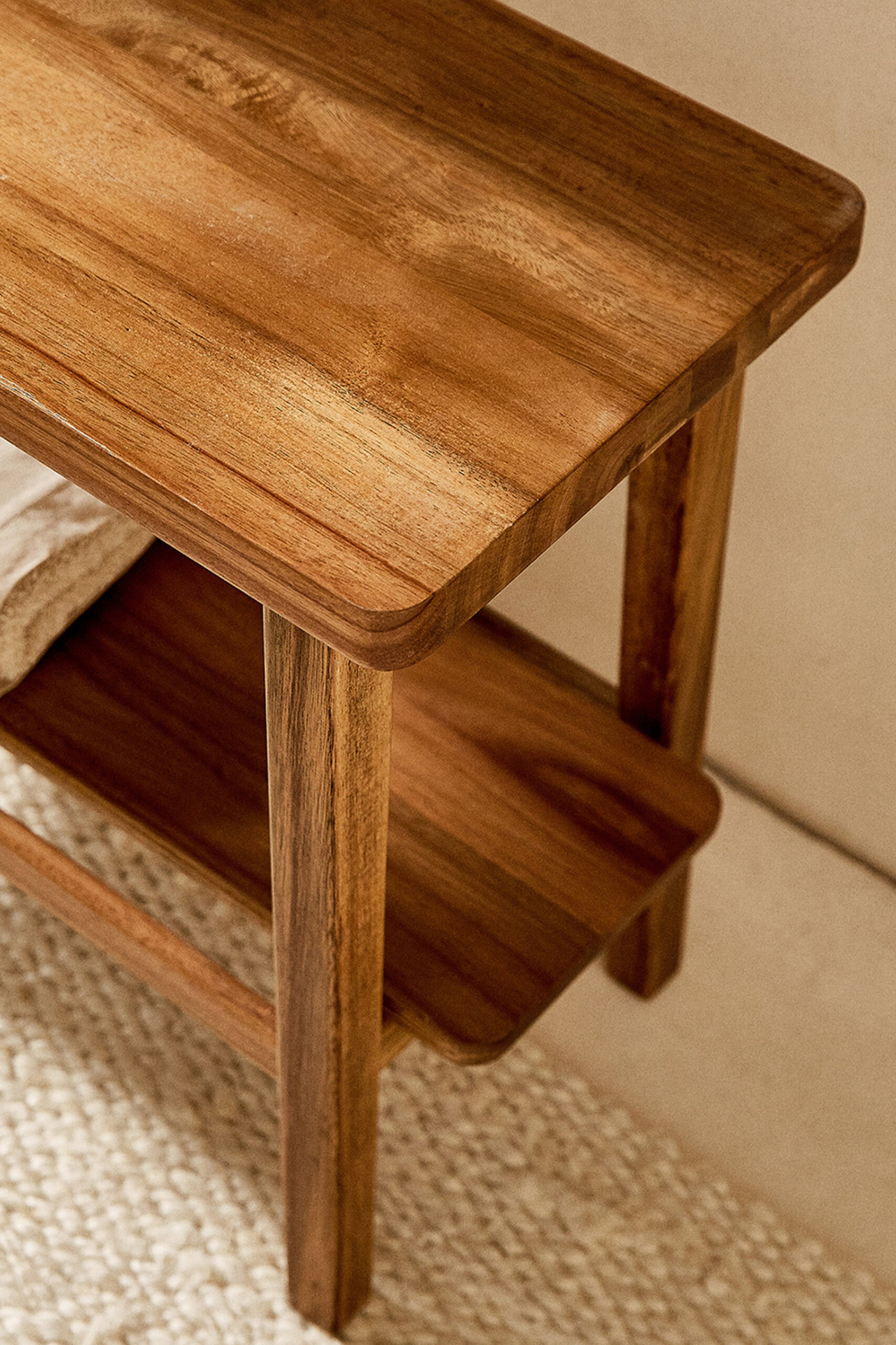 ACACIA WOOD BENCH - Image 2