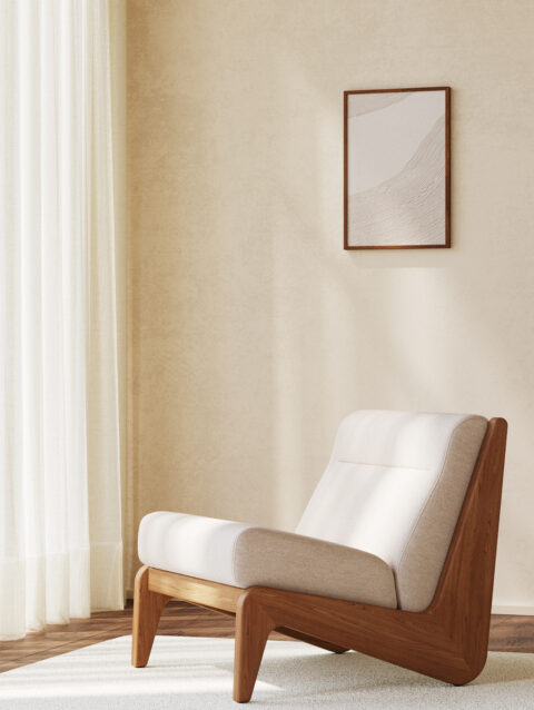 FLETCHER ARMLESS CHAIR