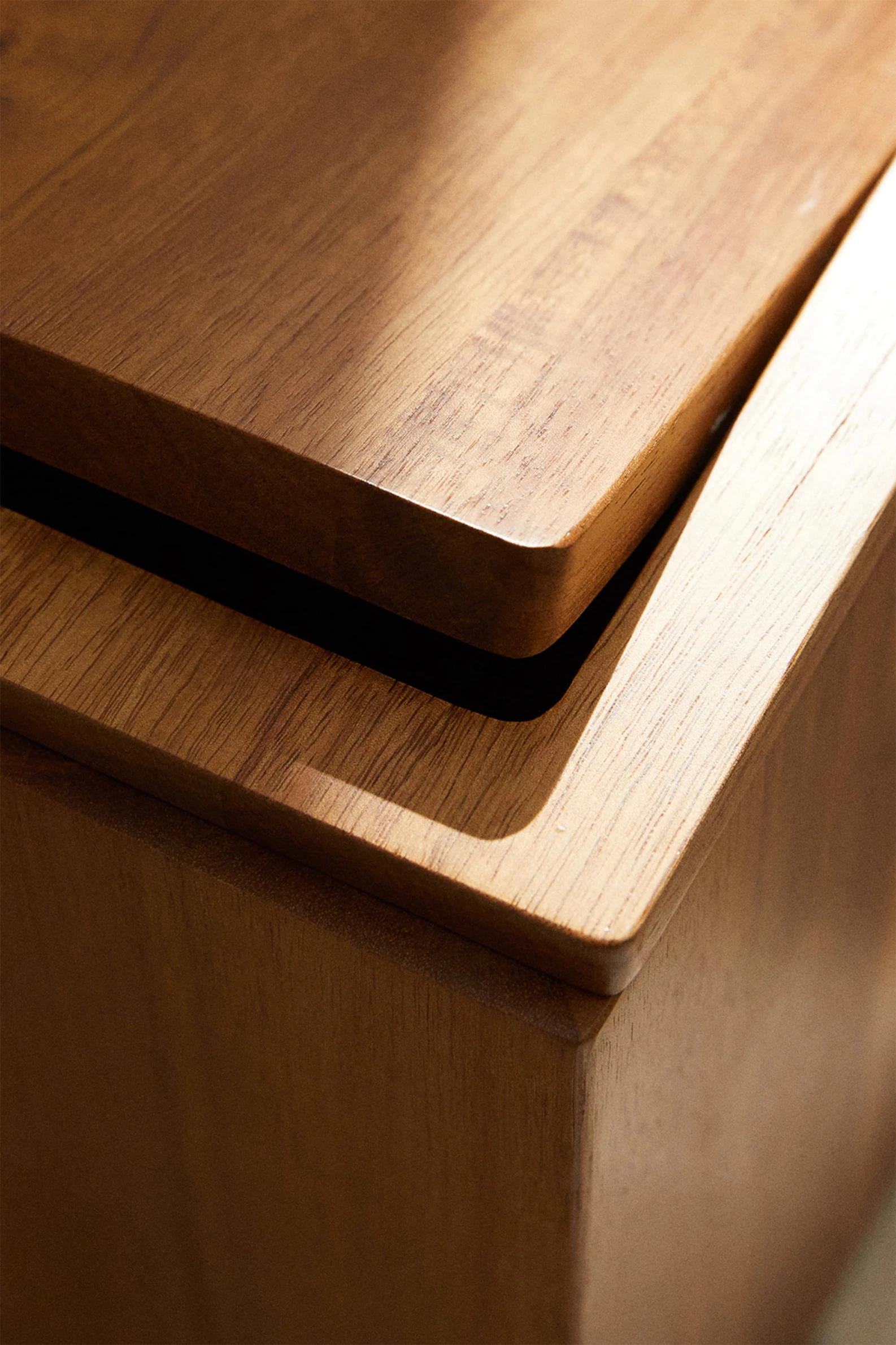 ACACIA WOODEN BASKET - Image 7