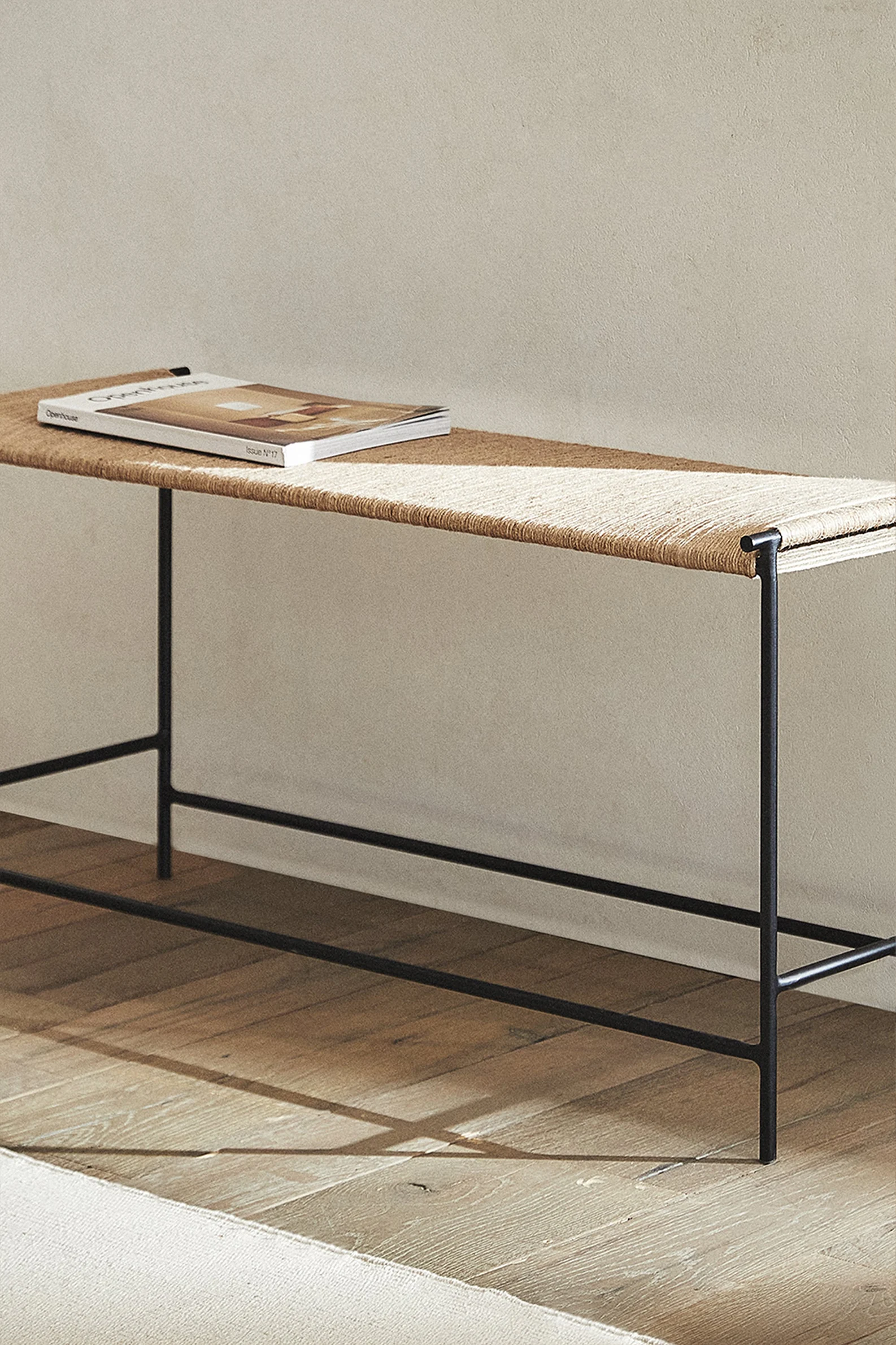 JUTE METAL BENCH - Image 8