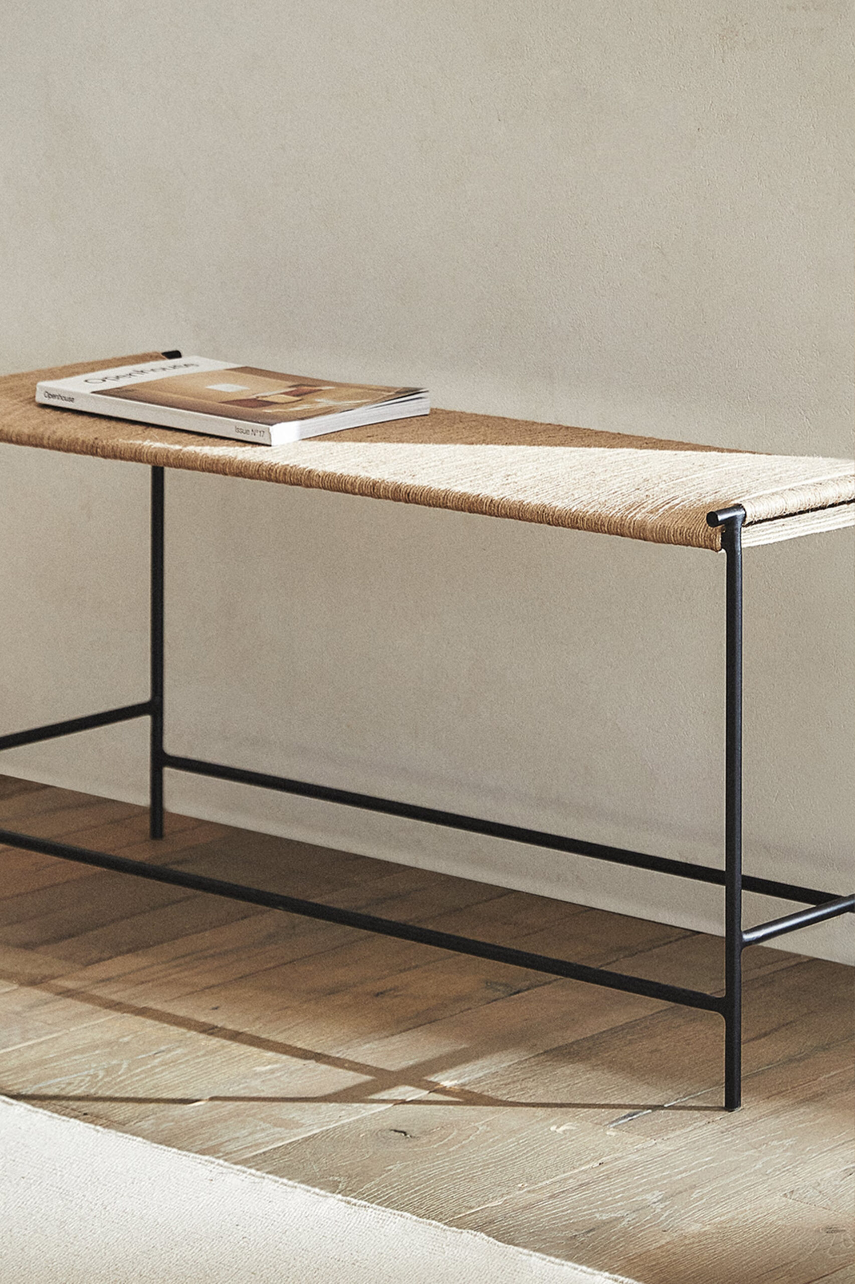 JUTE METAL BENCH - Image 7