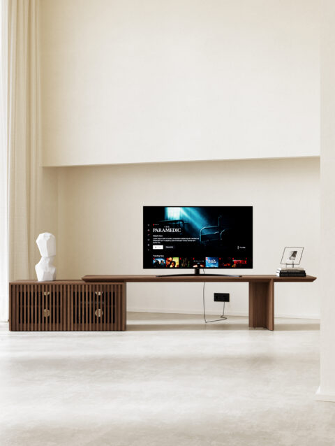 WOOD EXTENDABLE 01 TV UNIT
