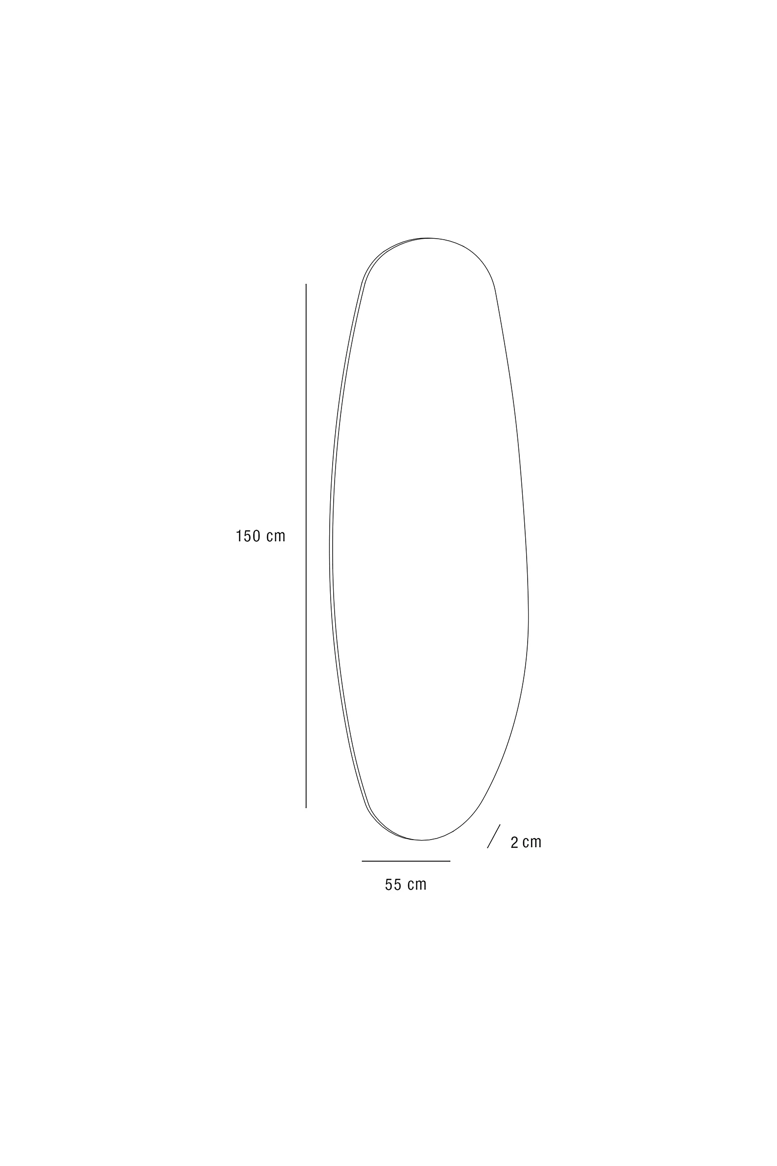 IRREGULAR WALL MIRROR - Image 4