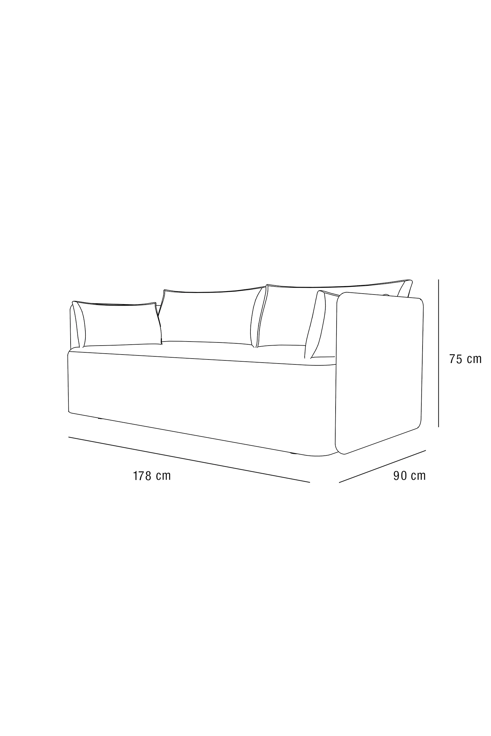 OFFSET SOFA (BOUCLE' 06) - Image 4