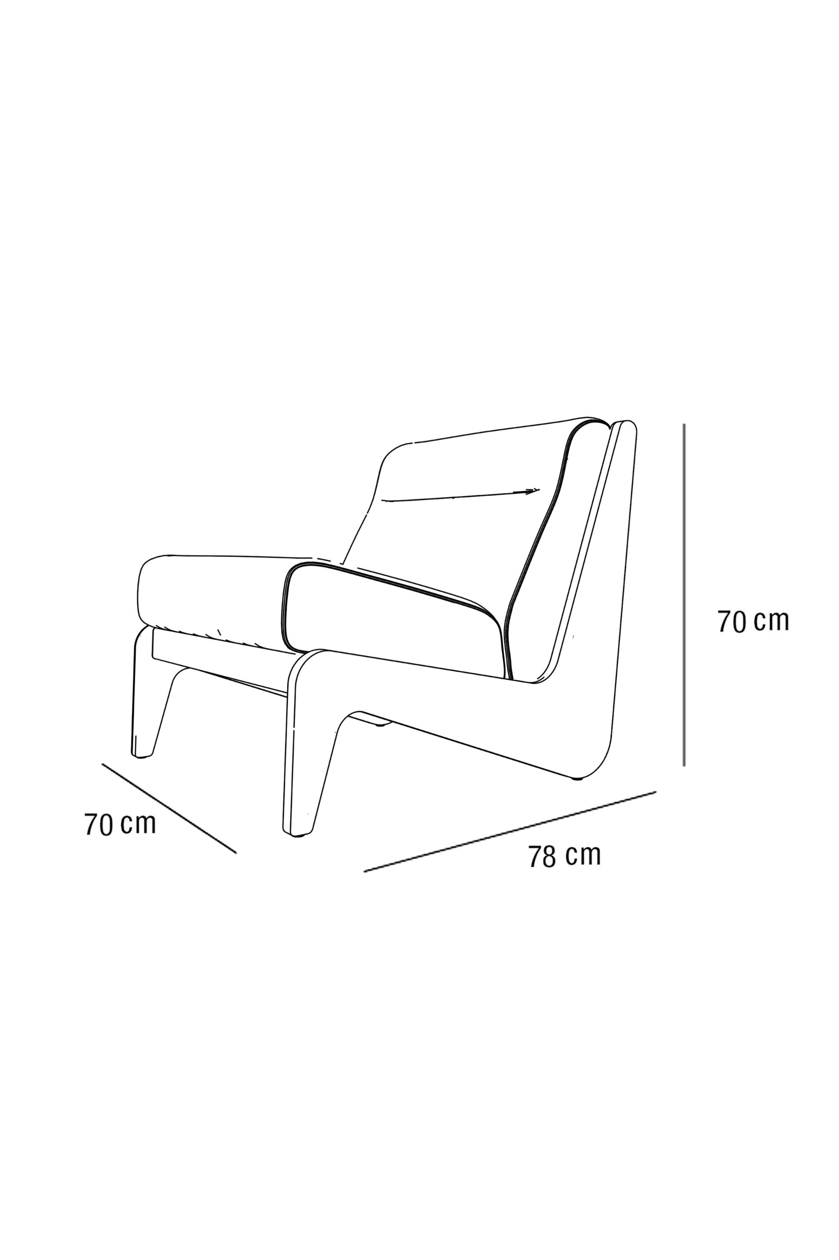 FLETCHER ARMLESS CHAIR - Image 3